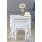 Hanah Home set od 4 umetnutih stocica Roma Avangart, beli