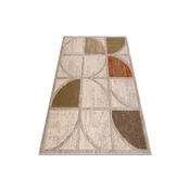 RugsX Preproga ARCANA 1550 krem/zelena, geometrijska, moderna 200x290 cm, (5000308314)