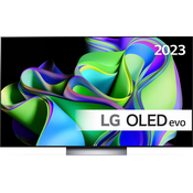 LG TV LG 77 77C31LA OLED evo, 120Hz, 4K