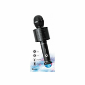 N-Gear mikrofon Sing Mic S20L, mikrofon i BlueTooth zvucnik + usb disco kug, crn
