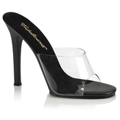 Pleaser Gala-01 Clr-Blk/Blk Matte 38
