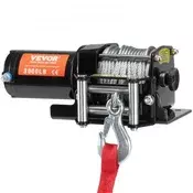 VEVOR Električna vitel ATV UTV 285x102x105 cm jekleni kabel žično upravljanje