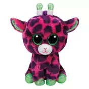 TY Beanie Boos GILBERT - pink žirafa - 15 cm