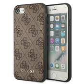 Originalen trden TPU ovitek Guess 4G Collection za iPhone SE 2022/iPhone SE 2020/iPhone 8/iPhone 7 - zlate barve