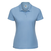 Russell Womens Blue Polo Shirt
