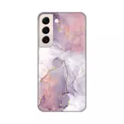 Torbica Silikonska Print za Samsung S901B Galaxy S22 Pink Marble