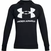 Under Armour RIVAL FLEECE BIG LOGO HD, muški duks, crna 1357093