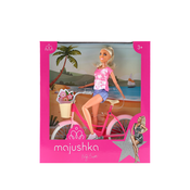 Majushka Majushka lutka s biciklom, (1015006174)