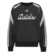ADIDAS SPORTSWEAR Športen pulover črna/bela