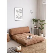 Atelier del Sofa Dvosed na razvlacenje Fold Kadife 2 120x24x75cm Kamel