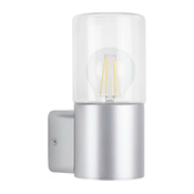 Briloner 320504TF - Spoljašnja zidna lampa 1xE27/12W/230V IP44 srebrna