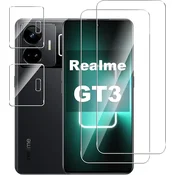 Zaščita zaslona + kamere za Realme GT 3 – komplet 2+2, kaljeno steklo