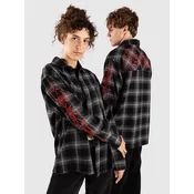 Vitriol Inital Flannel Shirt grey