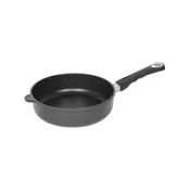 Deep frying pan, aluminium, 26 cm, height 7 cm - AMT Gastroguss