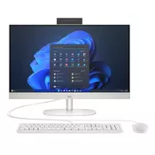 HP ProOne 245 G10 AiO, Ryzen 5-7520U, 16 GB, 512 GB SSD, Windows 11 Pro, bijela boja