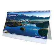 Kalendar, stolni, samostalni, VICTORIA OFFICE Cuda Europe (2027) VI7AS-ECFAL-HH