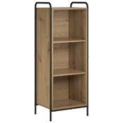 Vidaxl Knjigovni omar 55,5 x 33 x 174 cm Inženirski les Artisan hrast