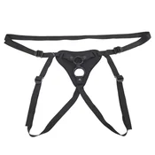 Sportsheets Dual Desires Adjustable Strap-On Harness Black SP263A