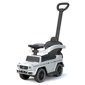 Otroško odrivanje s vodilno palico Mercedes Benz G-Class Baby Mix belo