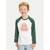 Quiksilver Bluza Ev Spot On Raglan EQKZT03574 Bela Regular Fit