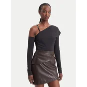 Guess Bluza W6BP22 K6257 Črna Slim Fit