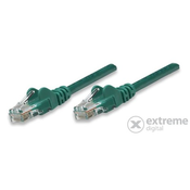 INTELLINET U/UTP kabel PATCH CAT5E, zeleni, 0.5m