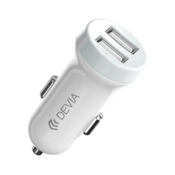 Devia EA131 punjač za automobil s 2 USB priključka, 15 W