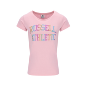 Russell Athletic AUTUMN S/S CREWNECK TEE SHIRT, ženska majica, roza A41011