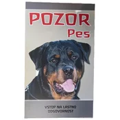 Tabla pozor pes vstop na lastno odgovornost Rottweiler - Krtače, glavniki,.. - Krtače, glavniki in krtače - Krtače, glavniki in rokavice