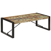 Stolic za kavu od masivnog obnovljenog drva 120 x 60 x 40 cm