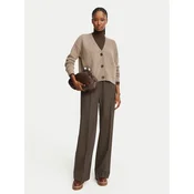 Weekend Max Mara Pletena jopica Filmato 2625346102 Rjava Regular Fit