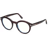 Tom Ford Okvir za dioptrijske naocare Blue Block 0FT6061-B 5250, Smedi