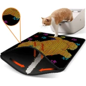 Aberto Design Prostorika za toalet za macke Nrszn0101, 45 x 60 cm, Šarena