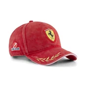 PUMA Scuderia Ferrari Replica Monza Lewis Hamilton Baseball Cap, Motorsport, Red, OSFA