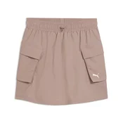 PUMA Wardrobe Essentials Cargo Skirt Women, Puma, Sandstone, M