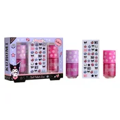 Kuromi set za nokte 2x7 ml + stikeri