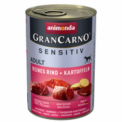 Animonda GranCarno Sensitiv Adult – govedina in krompir 400g