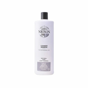 Nioxin Čiščenje šampon za fino naravnih las tanjšanje nekoliko System 1 (Shampoo Clean ser System 1) (Neto kolieina 1000 ml)