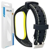 1 to 3 BELINE TRAK ZA MI BAND 3 4 SPORTY BLACK-LIME INTEGRALNA ZAPONKA