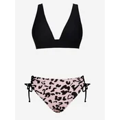 Cupshe Bikini Triangle črna
