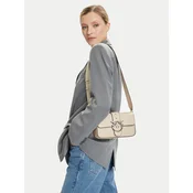 PINKO Ročna torba Love One Mini Slouchy Fl Al 25-26 PLTT 104340 A2JU Écru