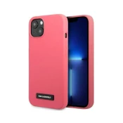 Karl Lagerfeld KLHCP13MSLMP1PI iPhone 13 6,1 hardcase fuchsia Silicone Plaque (KLHCP13MSLMP1PI)