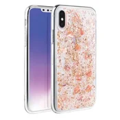 UNIQ Ovitek za iPhone Xs Max UNIQ Lumence prozoren, roza zlat