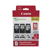 Komplet kartuš Canon 2x PG-540L in 1x CL-541XL Photo Value Pack/Original