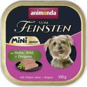 Animonda Pasja hrana Vom Feinsten Mini Senior - piščanec & divjačina - 100 g