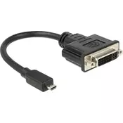 DELOCK micro adapter HDMI na DVI 0.2m (65563)