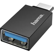 HAMA Adapter USB OTG, vtič USB-C - vtičnica USB, USB 3.2 Gen 1, 5 Gbit/s