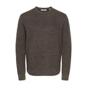 Only & Sons Pulover pikčasto rjava