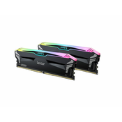 LEXAR RAM DDR5 32GB Kit (2x 16) PC5-57600 7200MT/s CL34 1.4V, XMP, Lexar ARES RGB, crna