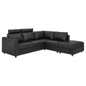 IKEA ugaona sofa VIMLE, crna